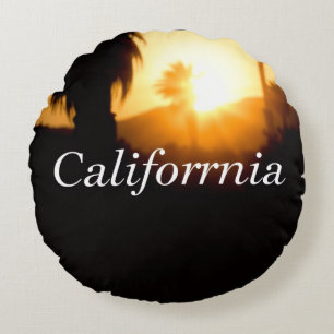 California Träumerei Rundes Kissen