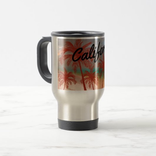 California Travel Mug Reisebecher (Vorderseite Links)
