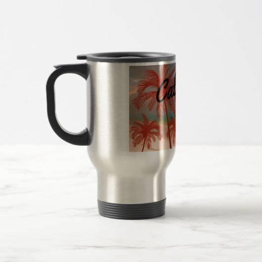 California Travel Mug Reisebecher (Links)