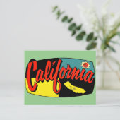 California Travel - Postcard Postkarte (Stehend Vorderseite)