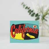California Travel - Postcard Postkarte (Stehend Vorderseite)