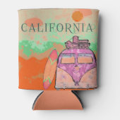 California Travel Poster Dosenkühler (Vorderseite)