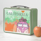 California Travel Poster Lunch Box (Beispiel)
