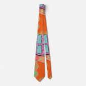 California Travel Poster Necktie Krawatte (Vorderseite)