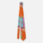 California Travel Poster Necktie Krawatte (Rückseite)