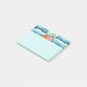 California Travel Poster Post-it Klebezettel (angewinkelt)