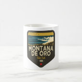 California Treasures Abzeichen - Montana De Oro St Kaffeetasse (Mittel)