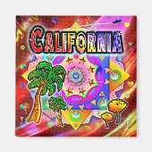 California Tropical Friends Magnet (Vorne)