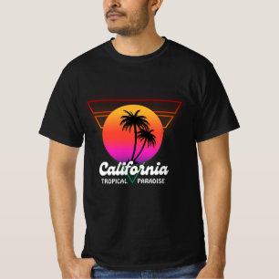 California Tropical Paradise T - Shirt