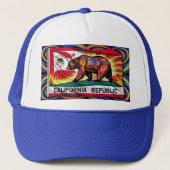 California Trucker Hat Truckerkappe (Vorderseite)