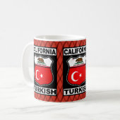California Türkische Tasse (Vorderseite Links)