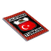 California Turkish American Notepad Notizblock (Rechte Seite)