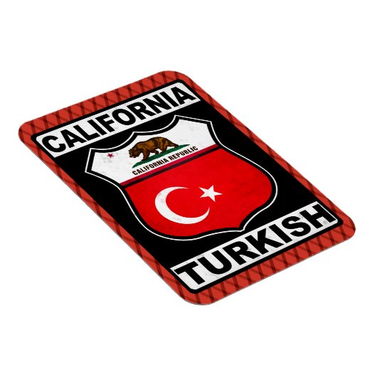 California Turkish Magnet (Rechte Seite)
