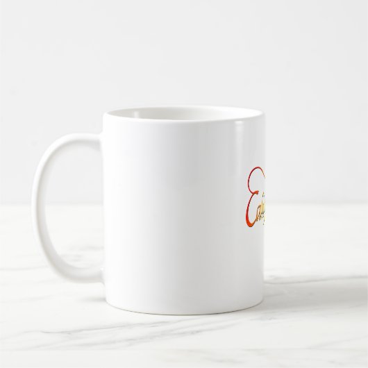 California Typografy Art Kaffeetasse (Links)