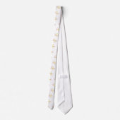 California Typografy Art Krawatte (Rückseite)