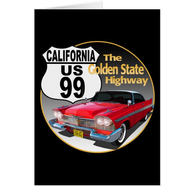 California U S Route 99 - Der Goldene Staat (Vorne)