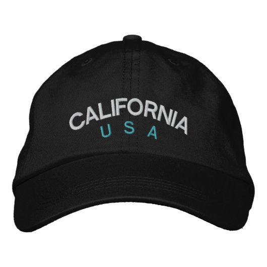 California USA Personalisiert anpassbarer Hut (Vorderseite)