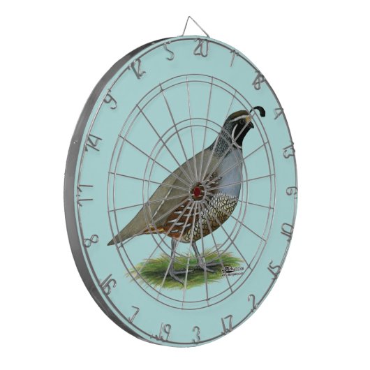 California Valley Dartscheibe (Vorderseite Links)