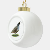 California Valley Keramik Kugel-Ornament (Rechts)