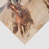 "California Vaquero" von Edward Borein Seidenpapier (Ausschnitt)