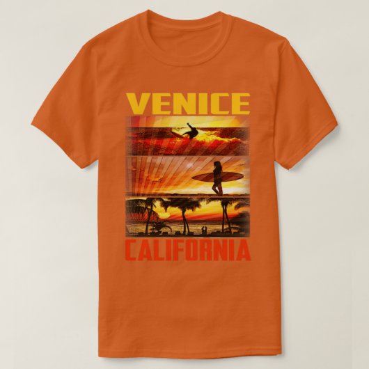 California Venice Beach T-Shirt (Design vorne)