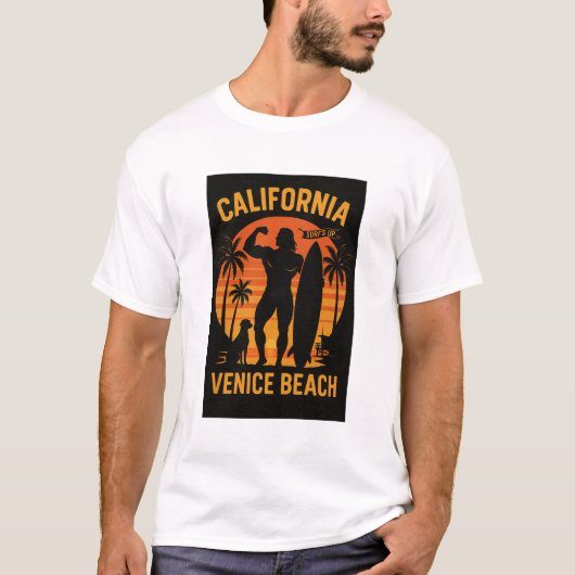 California Venice Beach T-Shirt (Vorderseite)