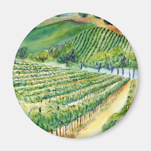 California Vineyard Magnet (Vorne)