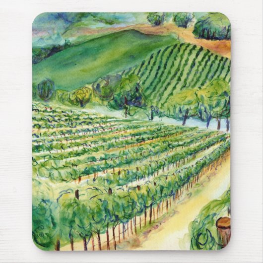 California Vineyard Mousepad (Vorne)