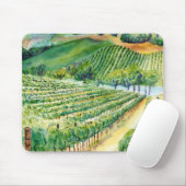 California Vineyard Mousepad (Mit Mouse)
