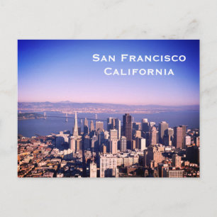 California Vintag Tourism Travel Postkarte