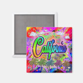 California Vista Express Magnet (Vorderseite/Rückseite)