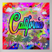 California Vista Express Poster (Vorne)