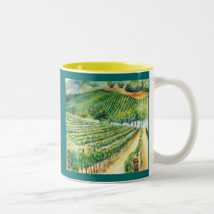 California Weinberg Tasse