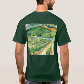 California Weinkultur und Erde T - Shirt (Rückseite)