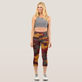 California West Coast Warrior Spirit Capri Leggings (Vorderseite)