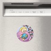 California Wild Rose Magnet (In Situ (Geschirrspüler))