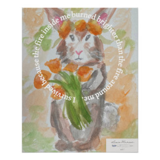 California Wildfire Relief Fundraiser Poster