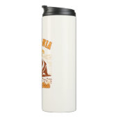 California Wildflower Field – Retro Bear Design Thermosbecher (Nach rechts gedreht)