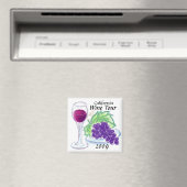 California Wine Tour 2013! Magnet (In Situ (Geschirrspüler))