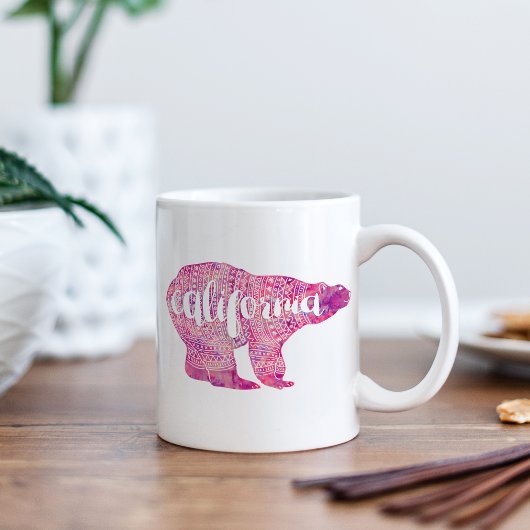 California Winterbär Kaffeetasse