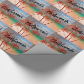 California Wrapping Paper Geschenkpapier (Ecke)