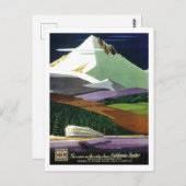 California Zephyr Postkarte (Vorne/Hinten)