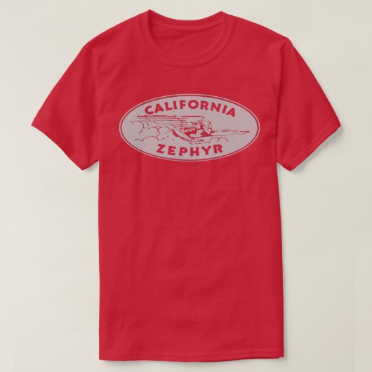 California Zephyr T-Shirt (Design vorne)