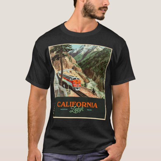California Zephyr T-Shirt (Vorderseite)