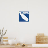 California Zuhause Poster Sign I Liebe (Küche)