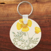 Californian Escholtzia Schlüsselanhänger (Vorderseite)