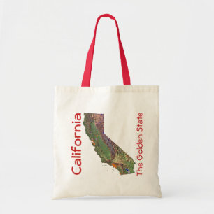 Californian Map Bag Tragetasche