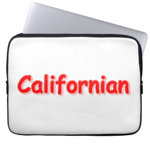 "Californian" Niedliches Design. Jetzt kaufen Laptopschutzhülle
