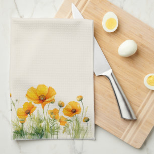 Californian Poppies Küchentuch