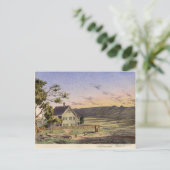 Californian Ranch Postkarte (Stehend Vorderseite)